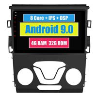 RoverOne Android System Car GPS Navigation for Ford Fusion/Mondeo 2013 2014 2015 2016 with Stereo Radio Bluetooth USB Mirror Link Touch Screen