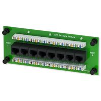 CAT 5E 8-PORT DATA MODULE PASSIVE