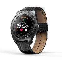 Smart Watch, Sports Watch with Camera Bluetooth Band Health Functions Pedometer Heart Rate Monitor Sim Card Smart Watch Support Dial Call GSM for Android Phone（Black）Boens