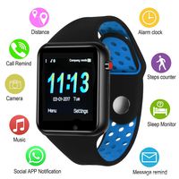 Smart Watches, IOQSOF Touchscreen Bluetooth Smart Watch with Camera, Android Smartwatch, Waterproof Smart Watches Compatible Samsung iOS iPhone X 8 7 6 6S Plus 5 Men Women