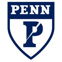 UPenn Logo - Vinyl - 5 Inches (Color: Blue) Decal Laptop Tablet Skateboard Car Windows Stickers