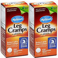 Hyland's Leg Cramps, 100 Tablets each (Value Pack of 2) 