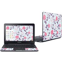 Mightyskins Skin Compatible with Samsung Chromebook 3 11.6" - Vintage Floral | Protective, Durable, and Unique Vinyl Decal Wrap Cover | Easy to Apply, Remove, and Change Styles | Made in The USA