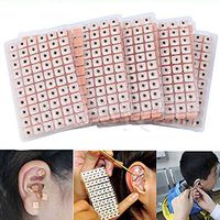 Yiwa 600pcs Ear Massage Stickers Auricular Vaccaria Ear Press Seed Relaxation Ear Acupoint Acupuncture Paster
