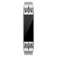 QusFy Metal Bands Compatible with Fitbit Alta/Alta HR, Fitbit Ace, Stainless Steel Metal Replacement Accessories Wristband Small Large for Women Men, Silver, Black, Rose Gold, Colorful, Champagne