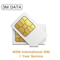 COOLOUS Sim Card for GPS GSM Tracker Car Locators Vehicle Tracking Devices M2M International Roaming SIM.