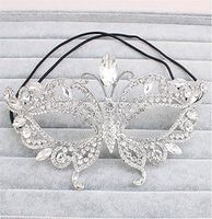 Mardi Gras Party Masquerade Mask,High-end Luxury Delicate Makeup Dance mask Half face Halloween Party mask Photo Photography Props Prom Masks