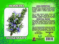 Spiritual Water Rosemary 16ozAGUA ESP ROMERO 16oz
