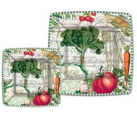 Michel Design Works From My Garden 8 Count Luncheon/Dessert Paper Plates