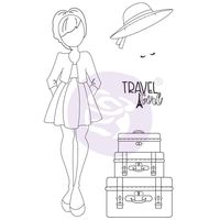 Prima Marketing 12932 Julie Nutting Mixed Media Cling Rubber Stamp-Madeline