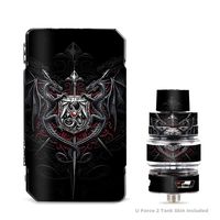 IT'S A SKIN Decal Vinyl Wrap for VooPoo Drag 2 V2 & UForce T2 Tank Vape Sticker Sleeve Cover/Dragon Shield Armor