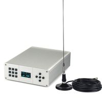 Retekess TR505 25W FM Transmitter Long Range Broadcast Continuously Power Adjustable for Church Translation System Community Radio Station