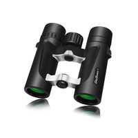 Small Compact Lightweight Binoculars for Travel(Waterproof/Fogproof), Powerful Pocket Binoculars 8x25 for Adults Kids Bird Watching Concerts Sightseeing Hunting Wildlife Watching (BAK4, Green Lens)