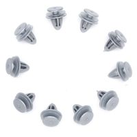 Funnytoday365 10X Interior Door Card Panel Trim Retainer Plastic Clips For Honda/Civic Sol