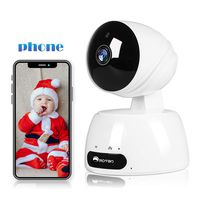 Baby Monitor Camera, 1080P Pet Dog Camera with Phone App Speaker, Nanny Camera, WiFi Home Security Camera Indoor Surveillance Camera with Motion Detection, 2-Way Audio, Night Vision, Cloud, Alexa