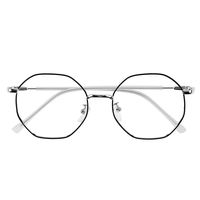 Blue Light Blocking Glasses Women Retro Round Metal Glasses Anti Eye Strain/Glare Better Sleep Glasses