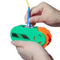 TUTOOLS Fiber Optic Cleaner,Fiber Optic connectors Cleaning,Fiber Optic Cleaner,Optical Connector Cassette Cleaner with 500+ Cleans for FC/SC/LC/ST/MU/D4/DIN Optical Fiber Connector PC/APC