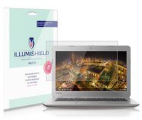 iLLumiShield Matte Screen Protector Compatible with Toshiba Chromebook 13.3 inch (2-Pack) Anti-Glare Shield Anti-Bubble and Anti-Fingerprint PET Film