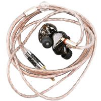 SHOZY-BG 5BA Drivers with Metallic Filter Nozzles, 22955 Bass Driver from Knowless Paired with Custom Made Tweeter for A Grand, Dynamic Presentation with Sweet Vocals and Smooth Extensions on Both End