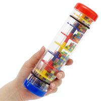 Rainmaker Rainstick Rattle - 8 inch Twirly Whirly Rainshaker