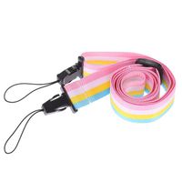 LEDMOMO Camera Strap, Camera Shoulder Strap Canvas Shoulder Belt Strap Cotton Camera Strap for Small Camera (Rainbow Color)