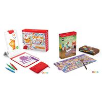Osmo - Creative Starter Kit for iPad - Ages 5-10 - Creative Drawing & Problem Solving/Early Physics - STEM & Detective Agency: A Search & Find Mystery Game - Ages 5-12 - Explore The World