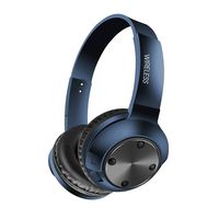 Halffle Bluetooth Headphones Bluetooth 5.0 Noise Cancelling Headphones Over Ear Foldable Stereo Wireless Headset with Micphone Bluetooth Earphones (Blue)