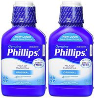 Phillips' Milk of Magnesia Laxative (Original, 26-Fluid-Ounce Bottle, Pack of 2)