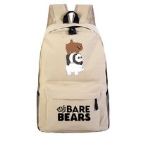 Mzshubao We Bare Bears Backpack-Kids School Backpack Lightweight School Bags Laptop Bag-Backpack for Outdoor,Travel