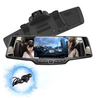 Dash Cam,4.3" Full HD 1080P Rearview Mirror Dual Lens Video Recorder Car DVR 170 Degree Wide Angle, Loop Recording,G-Sensor,Parking Monitor,Reverse Image