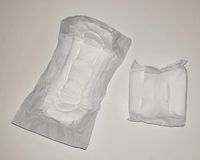 Maxithins MT4 48044-288 x Sanitary Napkins Pads - 12 Packs of 24 - Bulk Packed - Unscented Regular with Adhesive