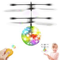 CPSYUB Flying Ball Toys, Boys Toys Age 8, RC Helicopter Toys for 5, 6, 7, 8, 9, 10, 11, 12, 13 Year Old Boys Girls Rechargeable Light Up Drone, Easy Indoor Game Flying Ball Drone for Kids Toys Gifts
