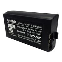 Brother BA-E001 Rechargeable Lithium Ion (Li-ion) Battery for P-touch Label Makers