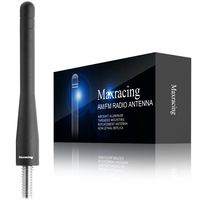 Maxracing Short Aluminum Antenna Compatible with 09 to 2020 Dodge RAM Trucks