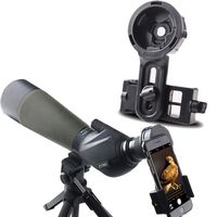 Spotting Scope Smartphone Camera Adapter Binocular Monocular Universal Cell PhoneAdapter Mount- Gosky Quick Alignment Version Digiscoping Mount - Capturing Beauty and Sharing it with Your Friends
