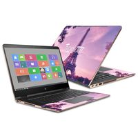 MightySkins Skin Compatible with HP Spectre x360 Convertible 15.6" (2017) - Bonjour | Protective, Durable, and Unique Vinyl Decal wrap Cover | Easy to Apply, Remove | Made in The USA