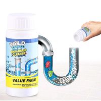 DREAMVAN Kitchen Sewer Bathroom Toilet Blockage Strong Pipe Dredge Agent Drain Openers