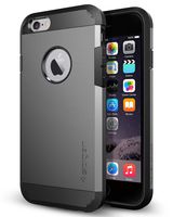 Spigen Tough Armor Designed for Apple iPhone 6sCase / Designed for iPhone 6 (2014) - Gunmetal
