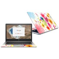 Mightyskins Skin Compatible with Hp Chromebook 13 G1 13.3" (2018) - Pollinate | Protective, Durable, and Unique Vinyl Decal Wrap Cover | Easy to Apply, Remove, and Change Styles | Made in The USA