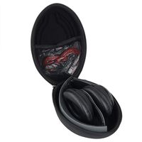 Hermitshell Hard EVA Travel Case for iJoy Matte Rechargeable Wireless Bluetooth Foldable Over Ear Headphones (Black)
