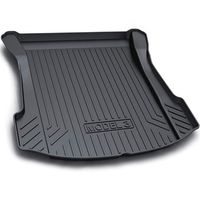 SUPER LINER Tesla Model 3 Trunk Mats Custom Cargo Liner All Weather Trunk Protection Floor Mats
