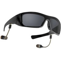 Forestfish Black Sunglasses with Wireless Blue Tooth Headset Stereo Headset Music Player Sunglasses for Smart Phones or Blue Tooth Function,Black