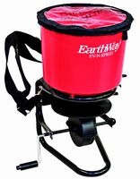 Earthway Products 199435 3100 Professional 40lb. Hand Crank Broadcast Spreader, Red