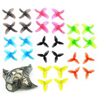 Happymodel Mobula 7 Propeller Set 40mm 4-Blade 3-Blade Props Color Set with Camera Cover for FPV Racing Drone Quadcopter