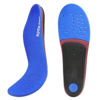 3ANGNI Blue Insole Professional Unisex Orthotic High Arch Support Orthopedic Functional Shoe Insoles Insert Mild/Moderate Flat Feet Plantar Fasciitis Feet Pain