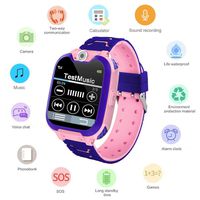 OOOUSE SOS Smart Watch, Waterproof Phone Watch with Camera Games Music, Kids Phone Smart Watch for 3-12 Year Boys Girls Or Elderly