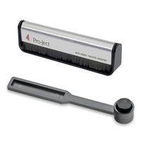 Pro-Ject Vinyl Quality Maintenance Kit with Brush It Carbon Fiber Record Brush and Clean It Stylus Brush