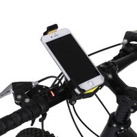 Tbest Bicycle Phone Holder,360°Free Rotation Bike & Motorcycle Phone Holder Adjustable Bicycle Handlebar Clip Stand Support