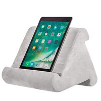 Runfon Triangular Folding Soft Table Pillow Stand Pad Holder Mount for iPad Tablet Multi-Angle Phone Tablet Bracket Tools