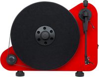 Pro-Ject VT-E Left Turntable with Ortofon OM5e (Red)